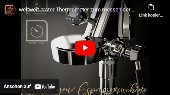 weltweit erster Thermometer zum messen der Brühtemperatur mit Shot-Timer